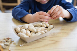 A que edad puede comer maní un bebé