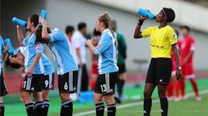hidratación en futbolistas