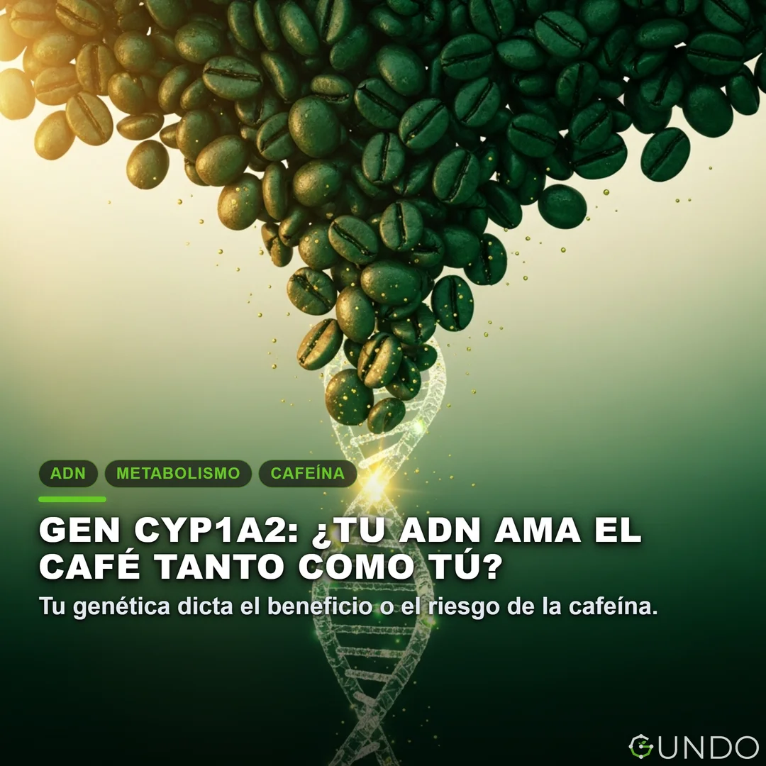 Gen CYP1A2: ¿Tu ADN ama el café tanto como tú?