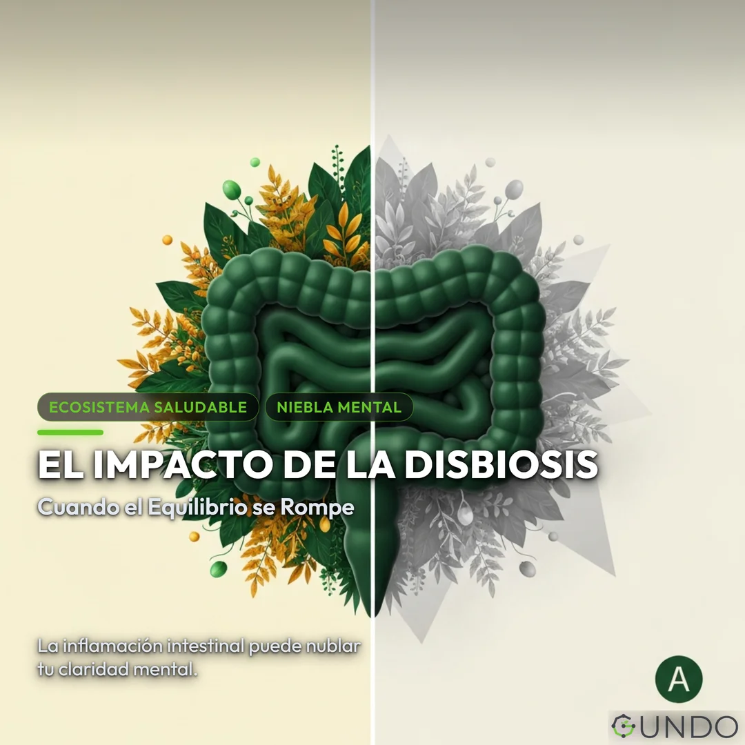microbiota intestinal salud mental - El Impacto de la Disbiosis