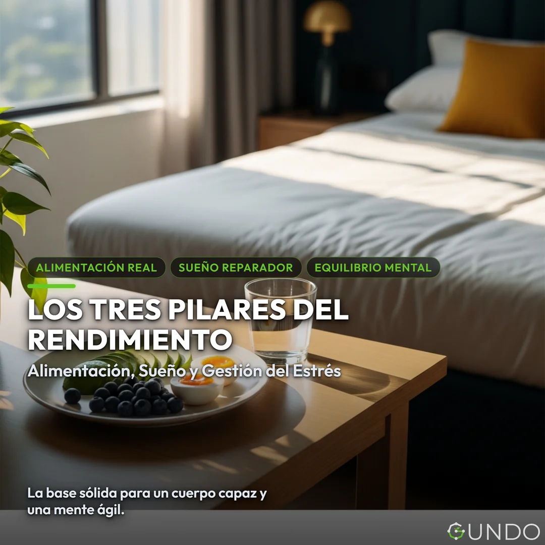 suplementación deportiva - Los Tres Pilares del Rendimiento