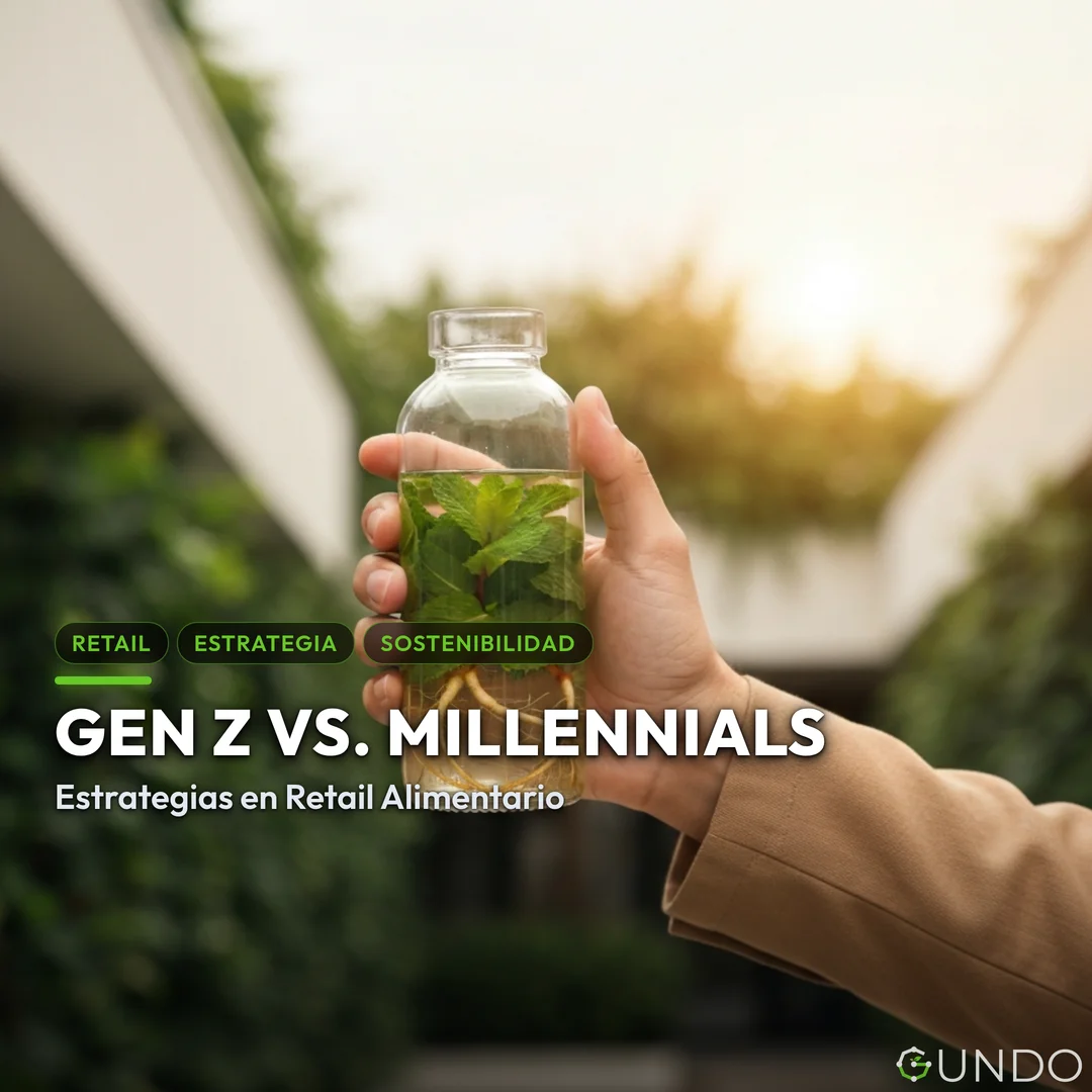retail alimentario - Gen Z vs. Millennials
