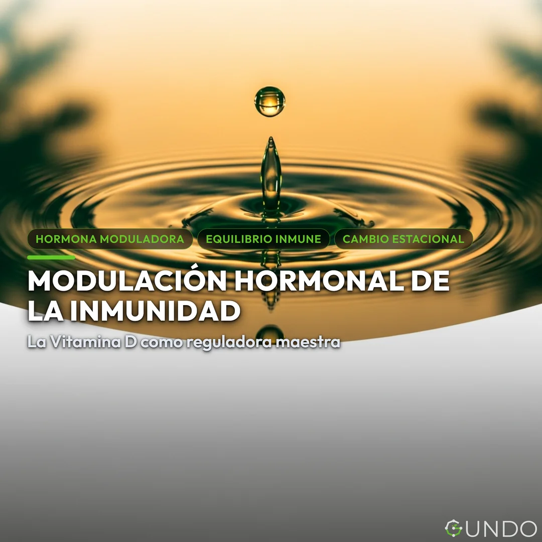 Vitamina D y sistema inmune - Modulación Hormonal de la Inmunidad
