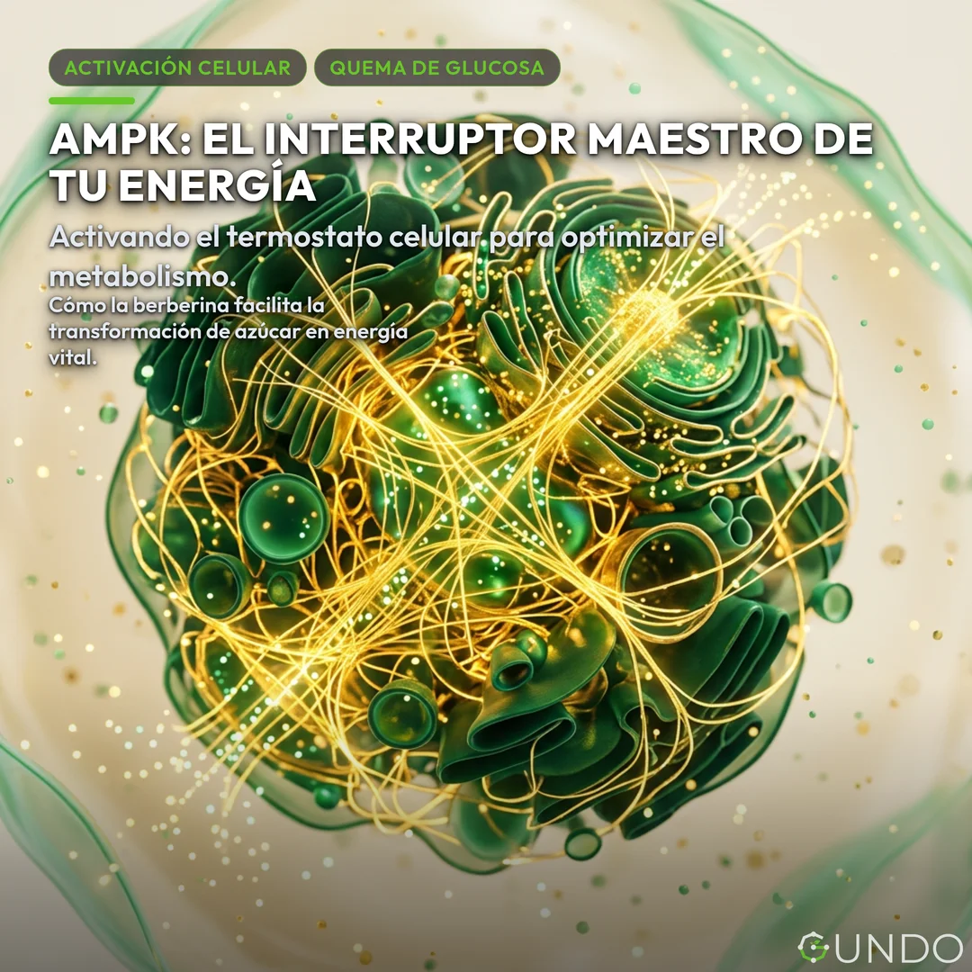 Berberina - AMPK: El Interruptor Maestro de tu Energía