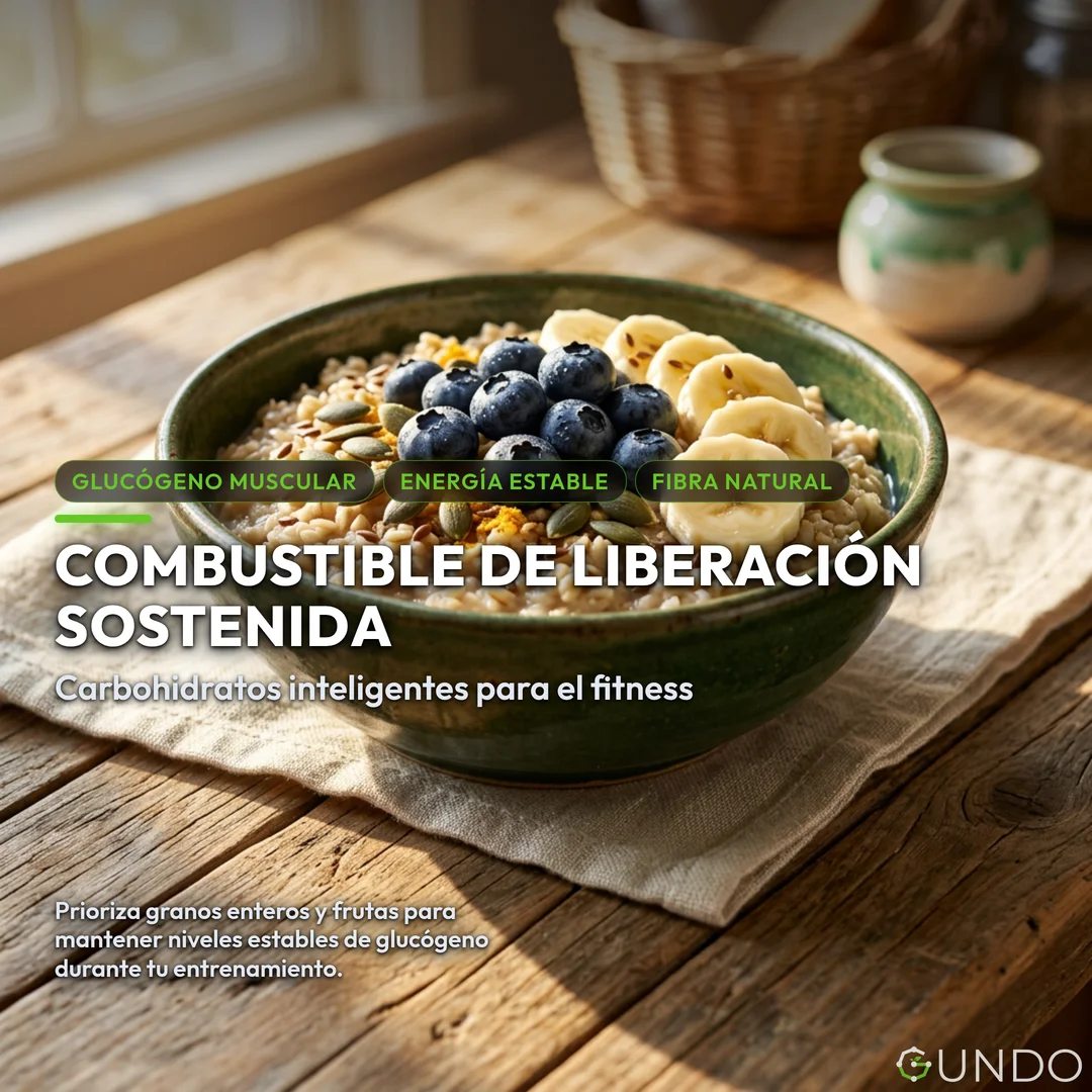 nutrición fitness - Combustible de Liberación Sostenida