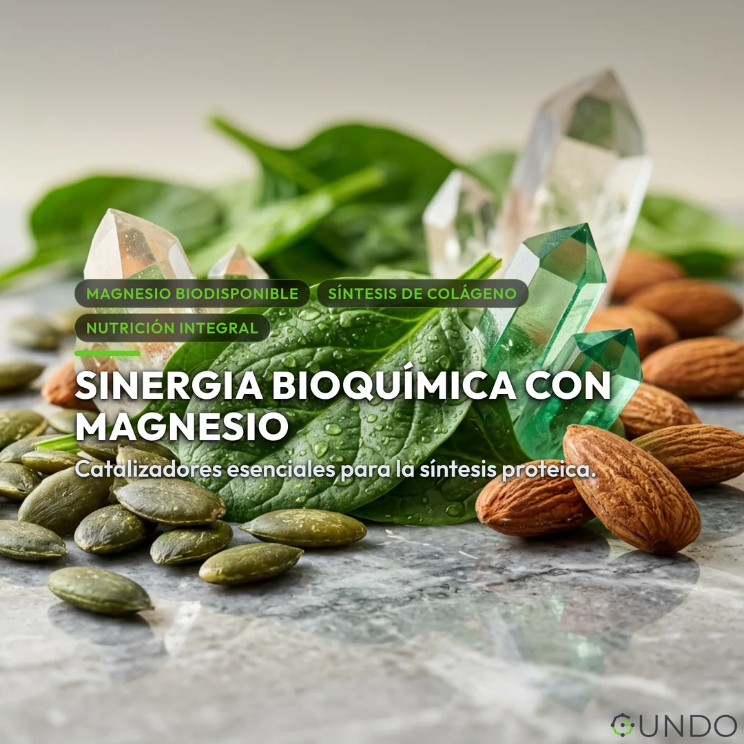 nutrición fitness - Sinergia Bioquímica con Magnesio
