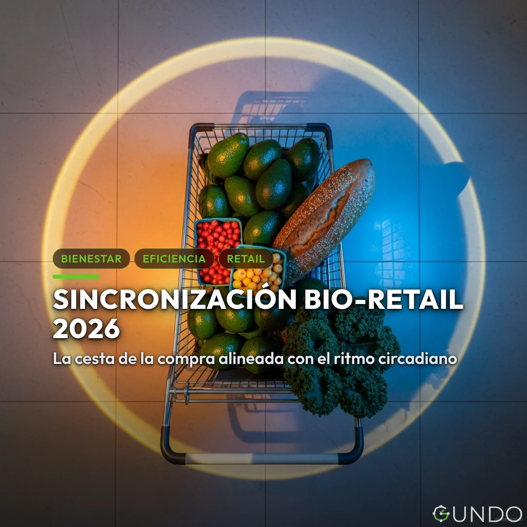 crononutrición supermercados - Sincronización Bio-Retail 2026