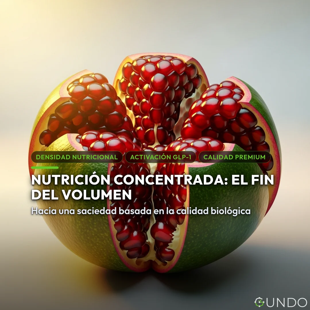GLP-1 semaglutida alimentación - Nutrición Concentrada: El Fin del Volumen