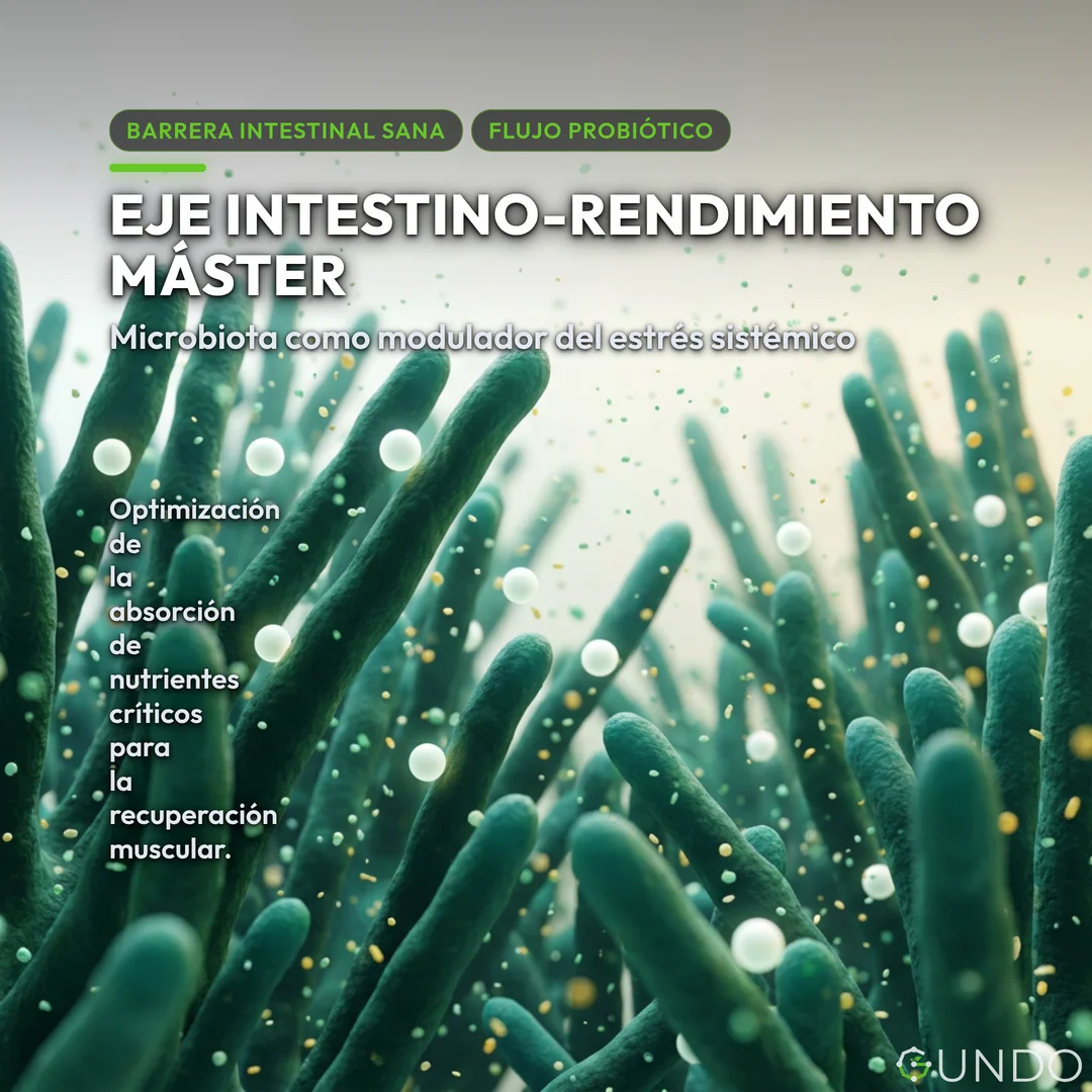 nutrición deportiva - Eje Intestino-Rendimiento Máster