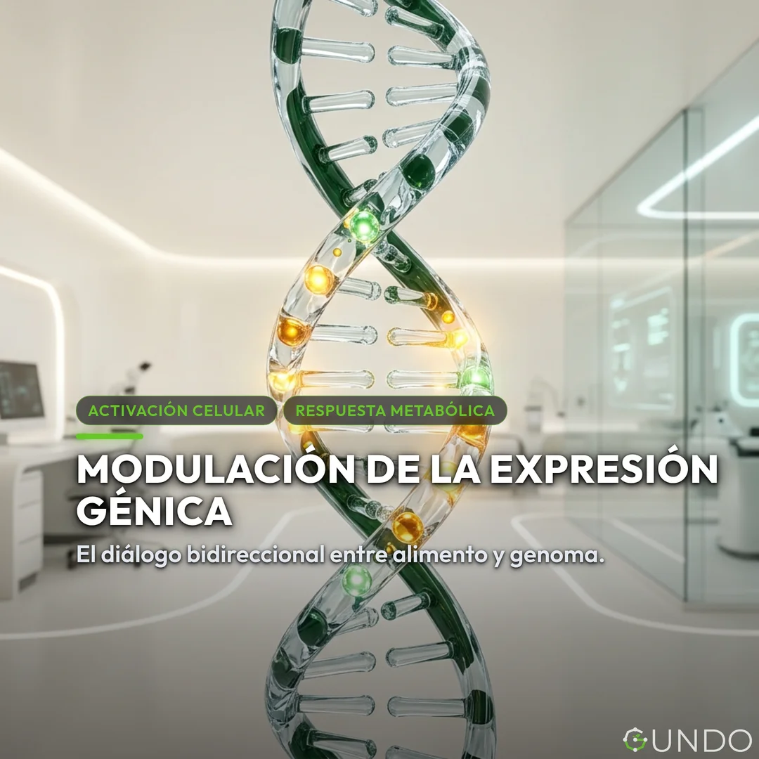 nutrigenómica clínica - Modulación de la Expresión Génica