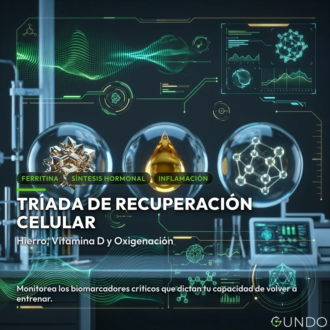 nutrición fitness - Tríada de Recuperación Celular