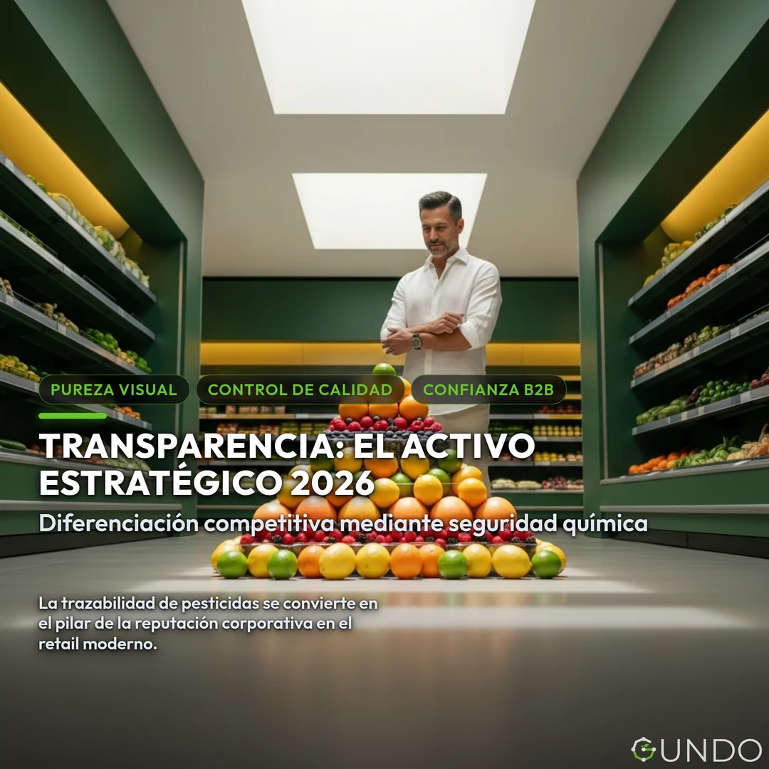 Pesticidas en Alimentos - Transparencia: El Activo Estratégico 2026