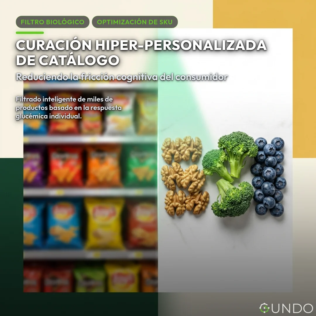 nutrición de precisión - Curación Hiper-Personalizada de Catálogo