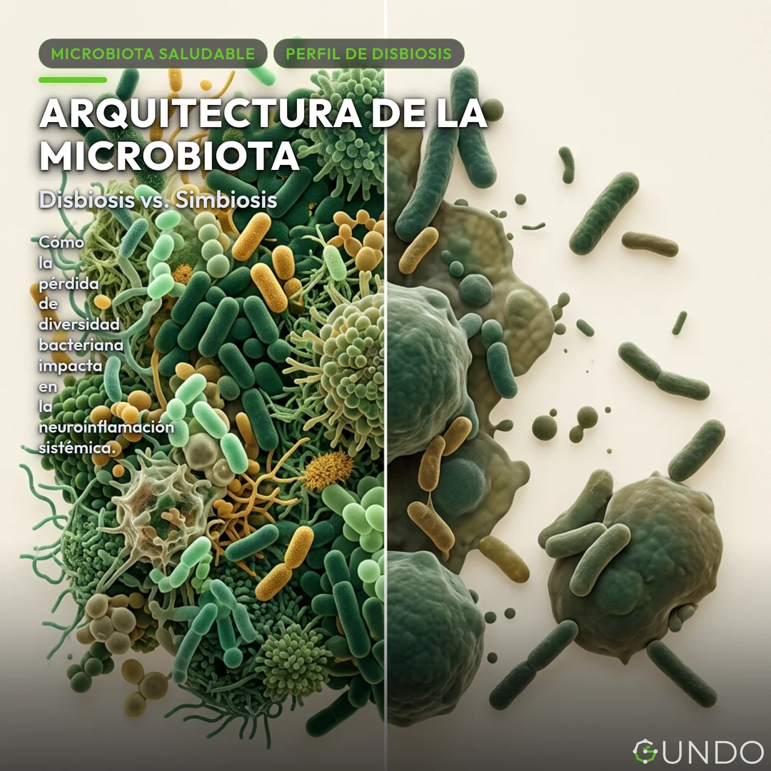 psiquiatría nutricional - Arquitectura de la Microbiota