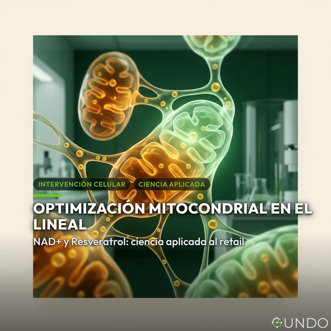suplementos de longevidad - Optimización Mitocondrial en el Lineal