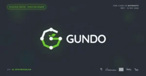 GUNDO validado en Nutrients (MDPI): 70% mejoró su microbiota en 1 mes